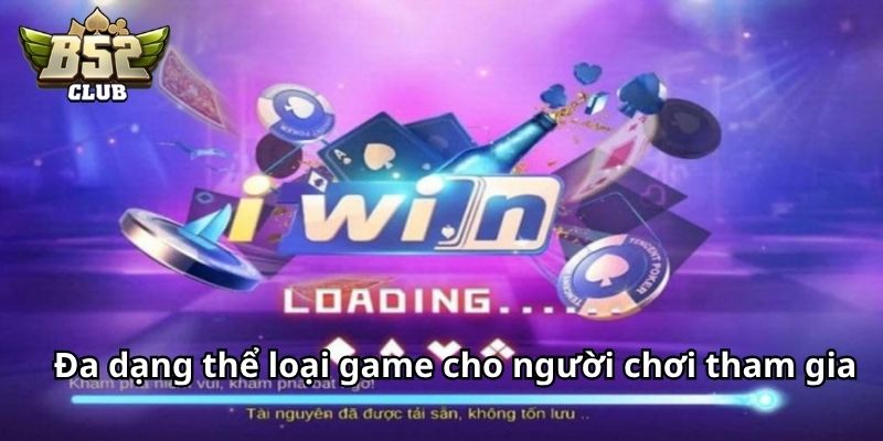 Đa dạng thể loại game cho người chơi tham gia